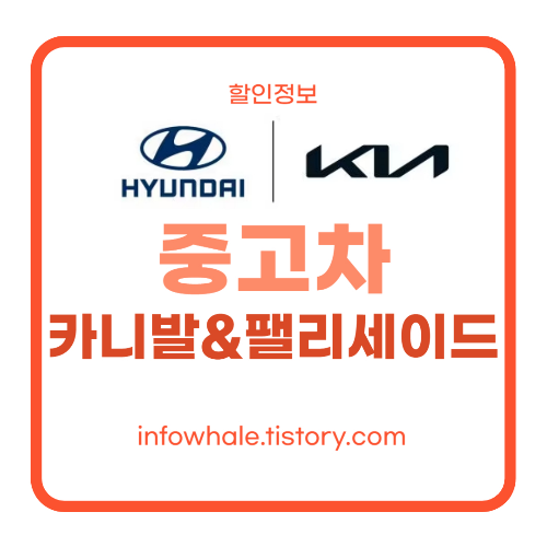 카니발,팰리세이드 중고차 가격 뚝, 구매적기? (시세표 확인)