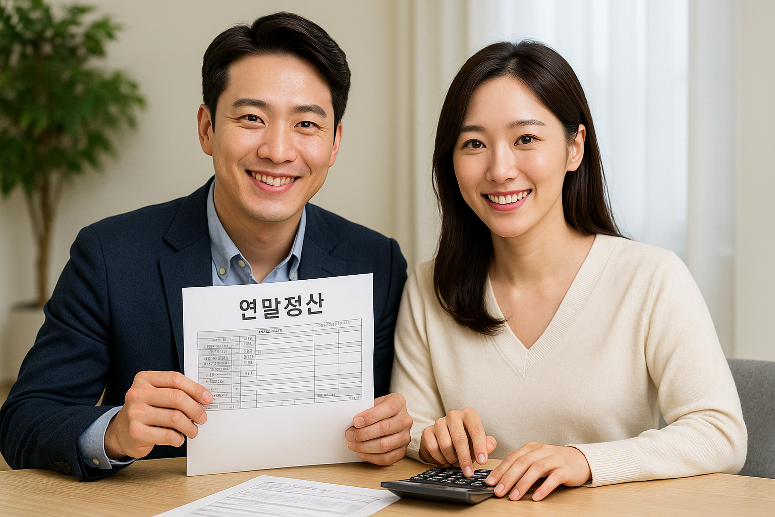 연말정산 하는 부부