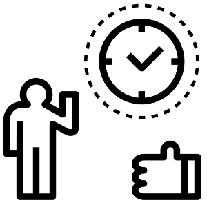 권장 착용 시간 엄수