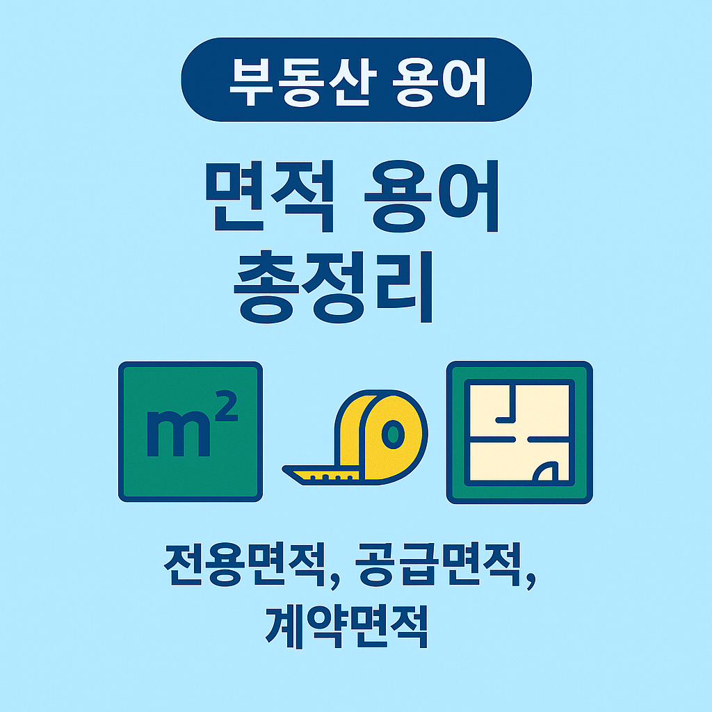 면적 용어 총정리