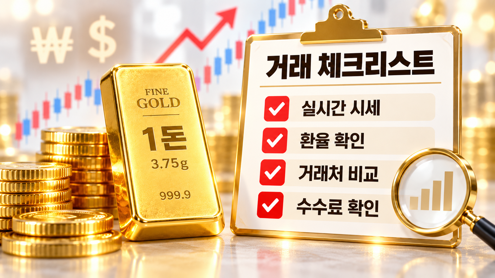 성공적인 금 거래를 위한 실전 체크리스트
