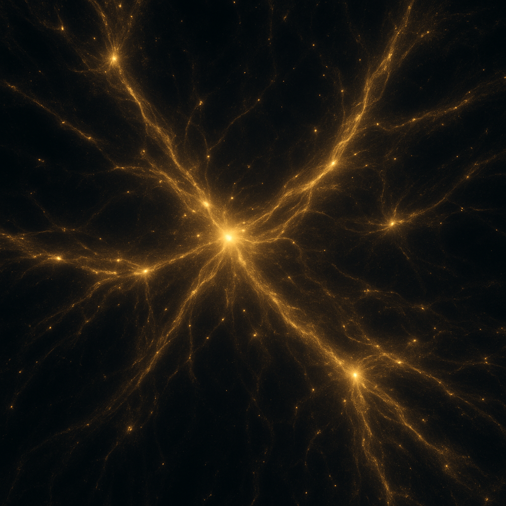 우주의 거대 구조와 필라멘트의 형성 원리