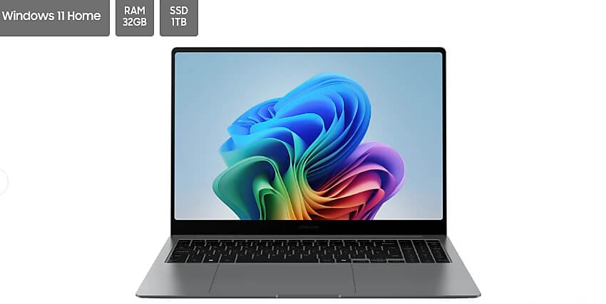 갤럭시 북5 프로 정면 사진