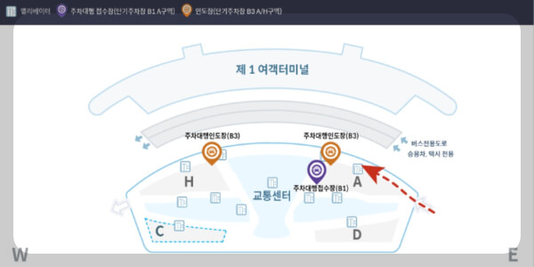 인천공항 주차대행 장소
