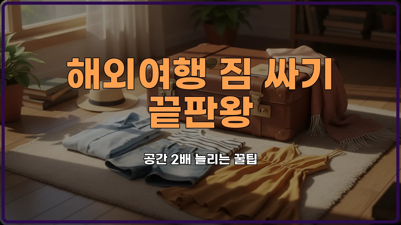 짐싸기노하우