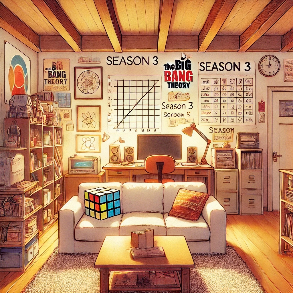 미국 드라마 '빅뱅 이론' 시즌 3 연상시키는 이미지