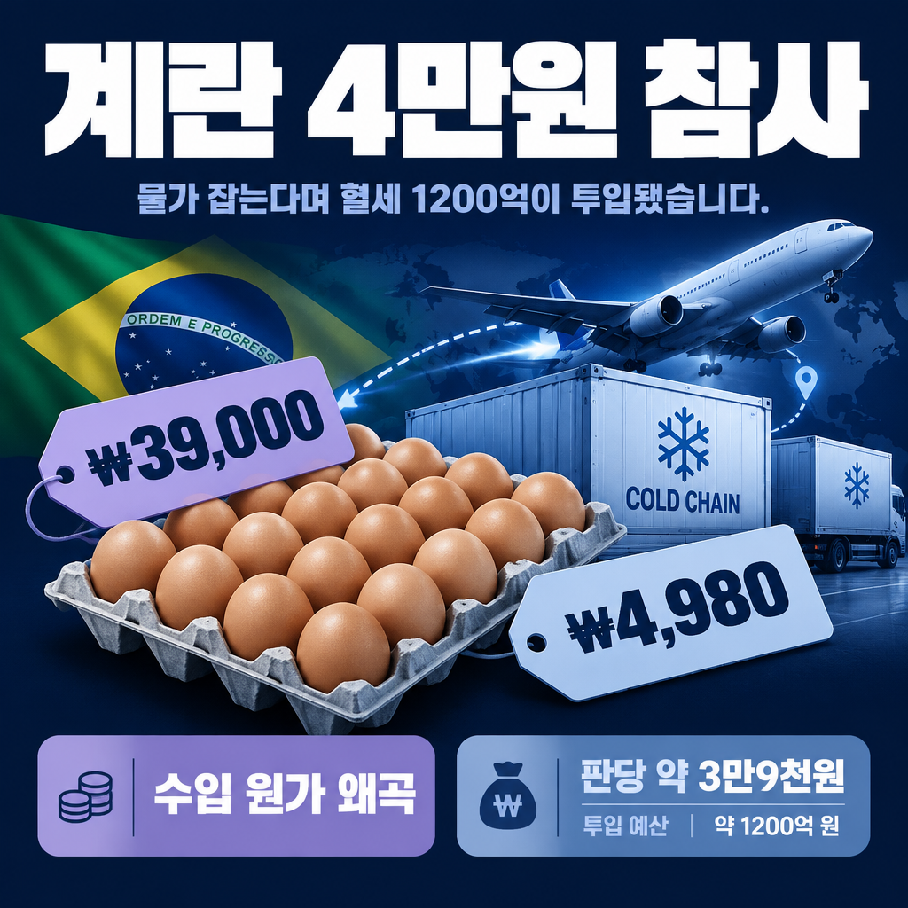계란 4만원 참사