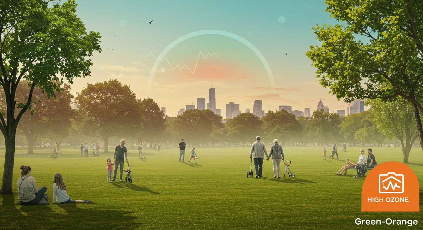 높은 오존 농도로부터 우리 몸 지키는 꿀팁