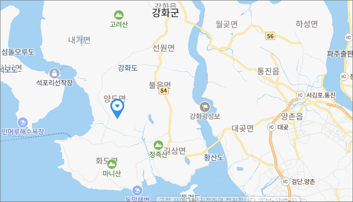 전등사 삼랑성 위치