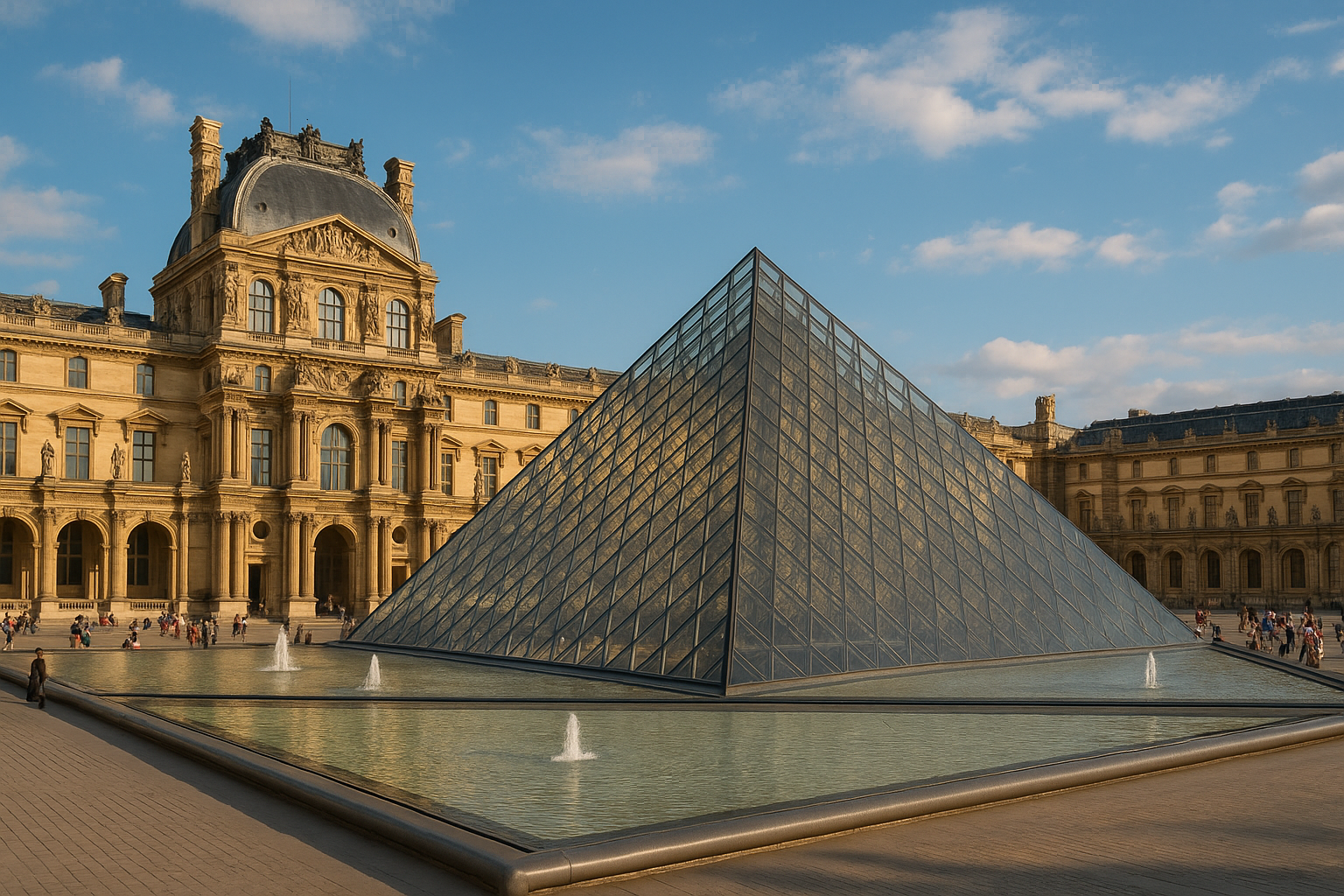파리 루브르 박물관 사진