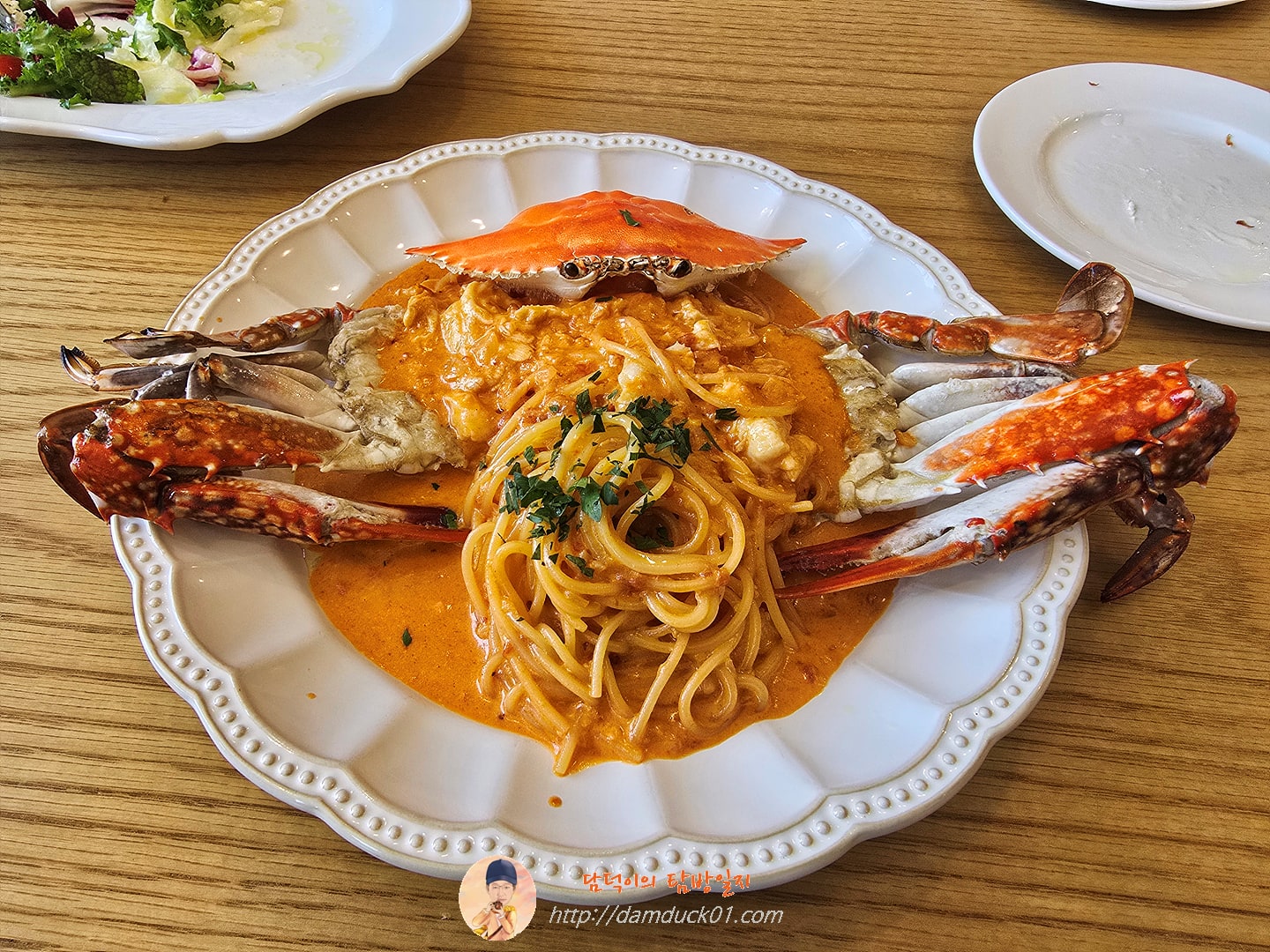 꽃게 로제 파스타