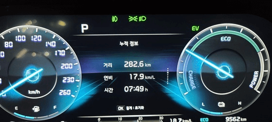 쏘렌토 하이브리드 연비