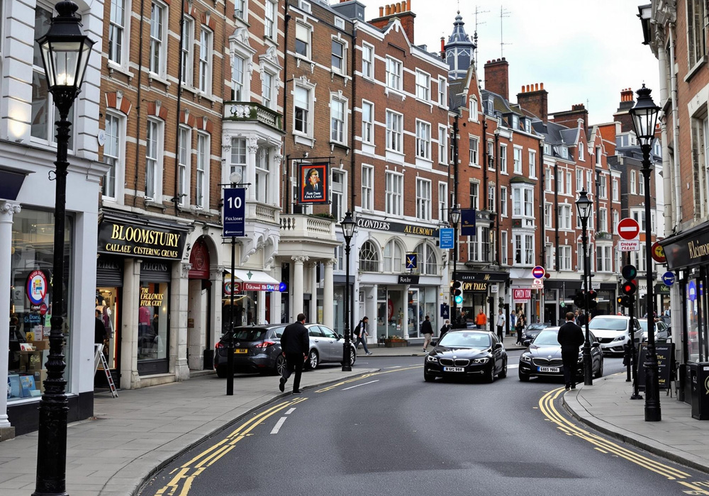 영국런던 블룸즈버리