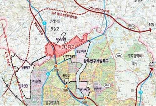 광주 첨단3지구 부동산 전망, 삼성전자 반도체 15만평 확정 및 마피 증발 총정리