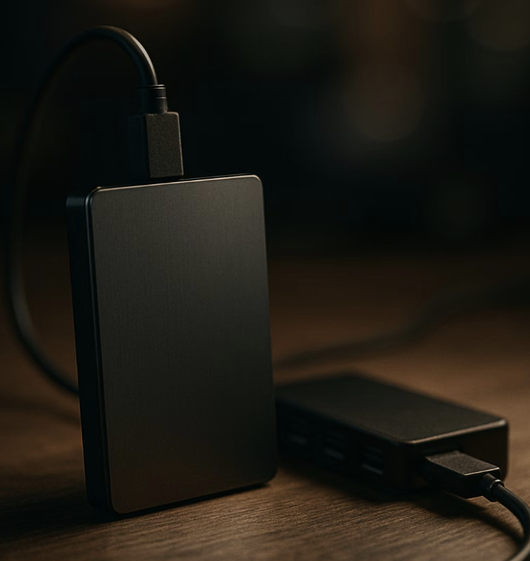 &amp;#39;딸깍&amp;#39;거리는 외장하드&amp;#44; 전력 부족의 신호