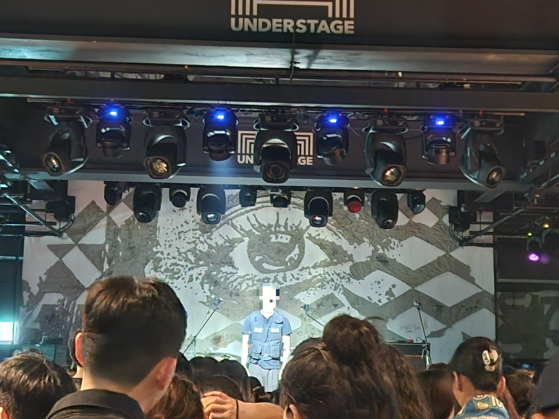 언더카드스테이지 스탠딩 시야