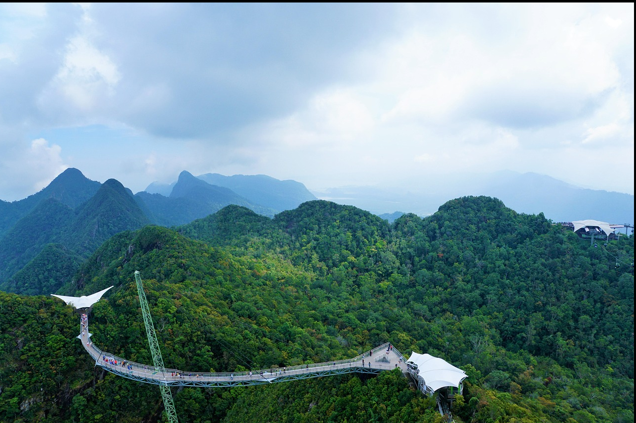 말레이시아 랑카위(Langkawi) 스카이 브리지 관련 사진
