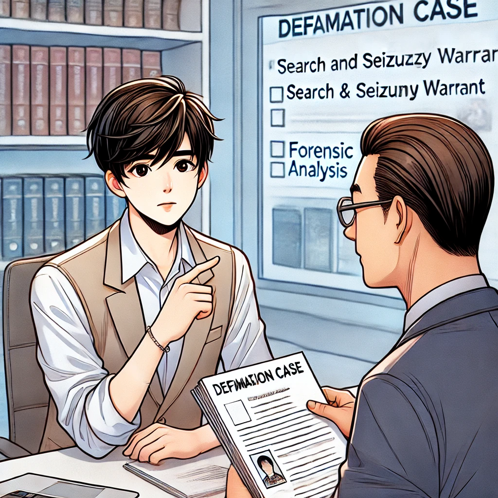 명예훼손 혐의로 압수수색 무혐의 받는 법과 포렌식 절차 완벽 정리