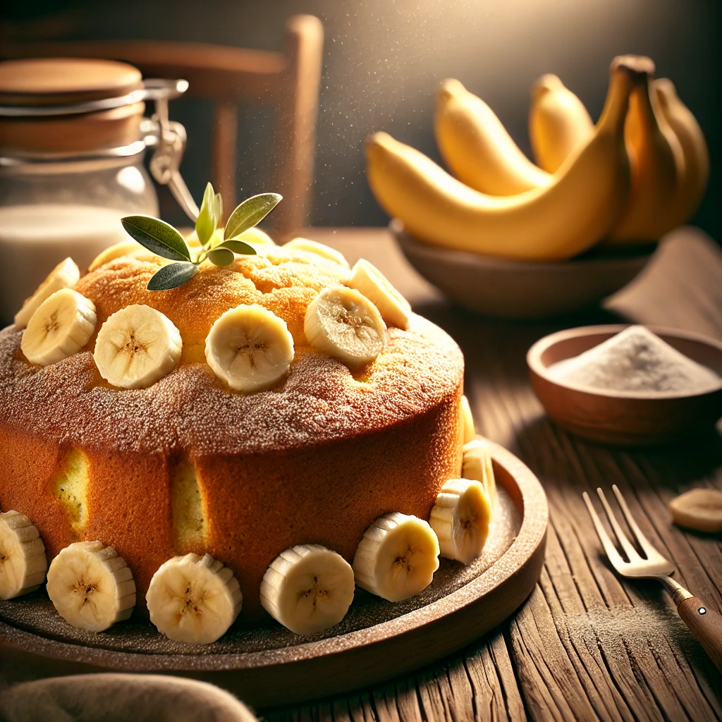 베이킹 초보도 100% 성공! 바나나 스폰지 케이크 쉽게 만드는 법