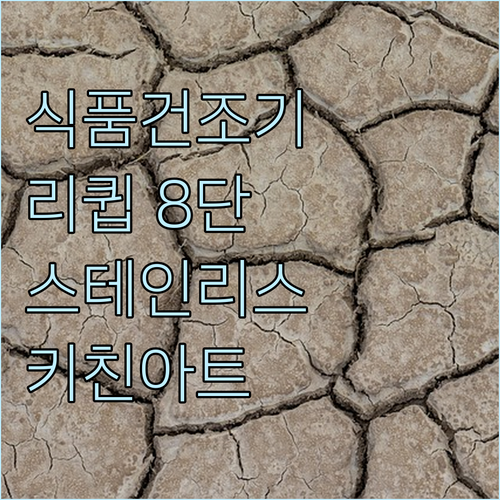 식품건조기 추천 리큅 8단 vs 리큅..