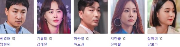 오늘의 웹툰 등장인물 4