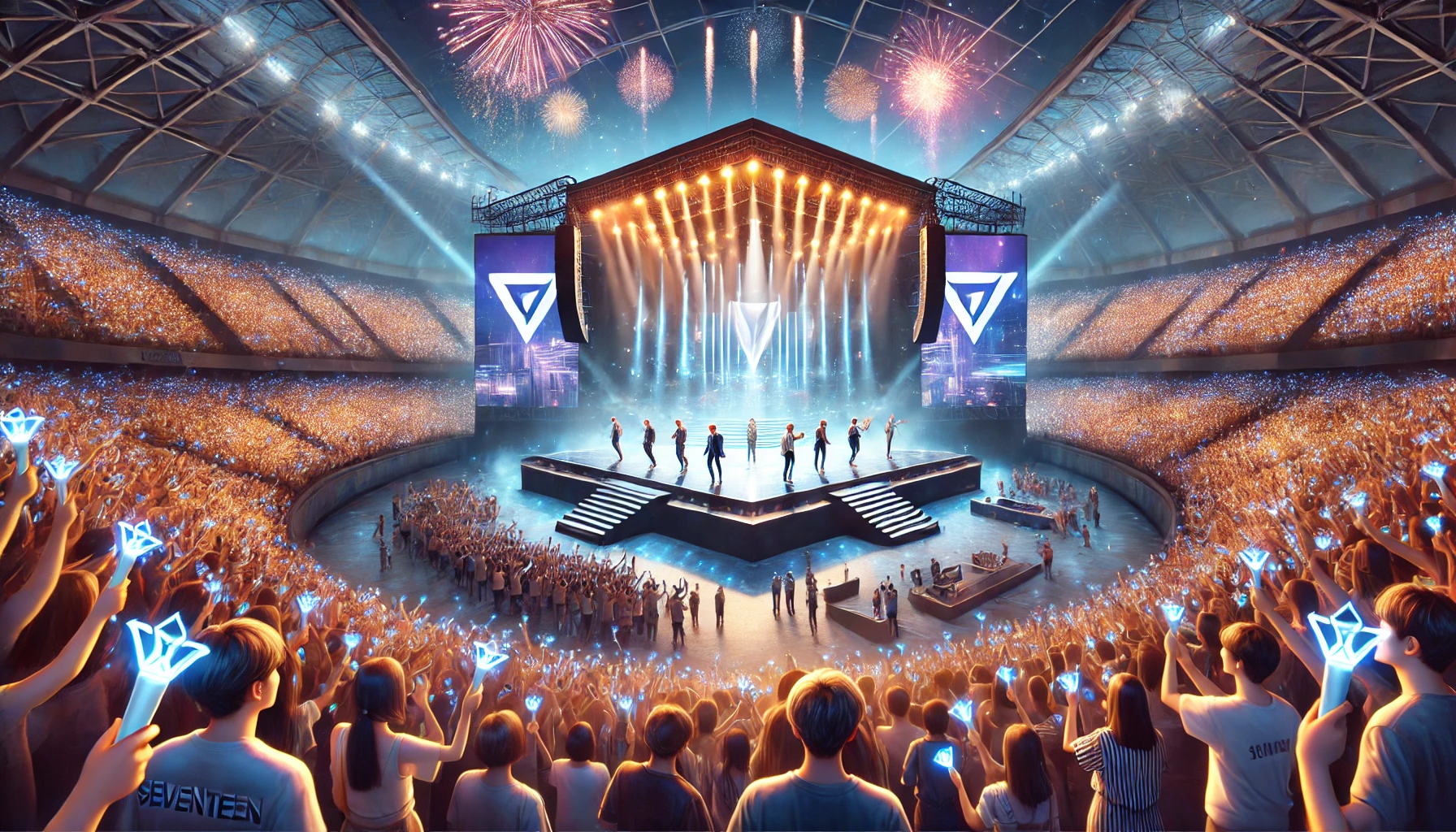 세븐틴 콘서트 관련 사진