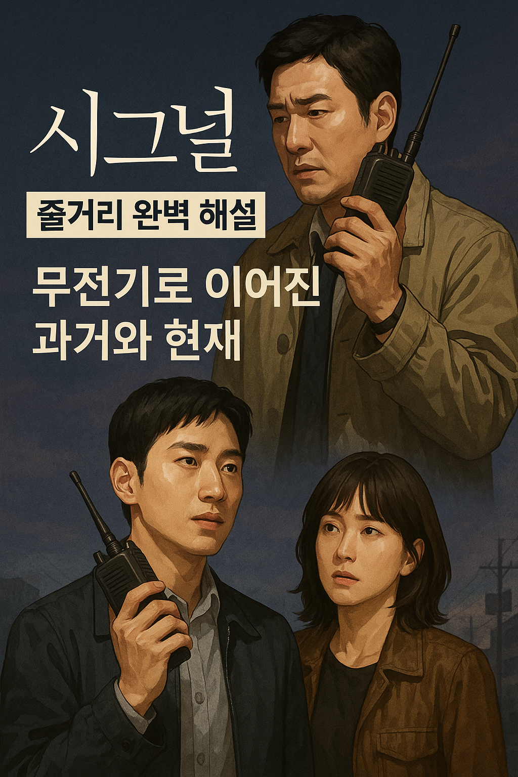 <시그널> 줄거리 완벽 해설: 무전기로 이어진 과거와 현재