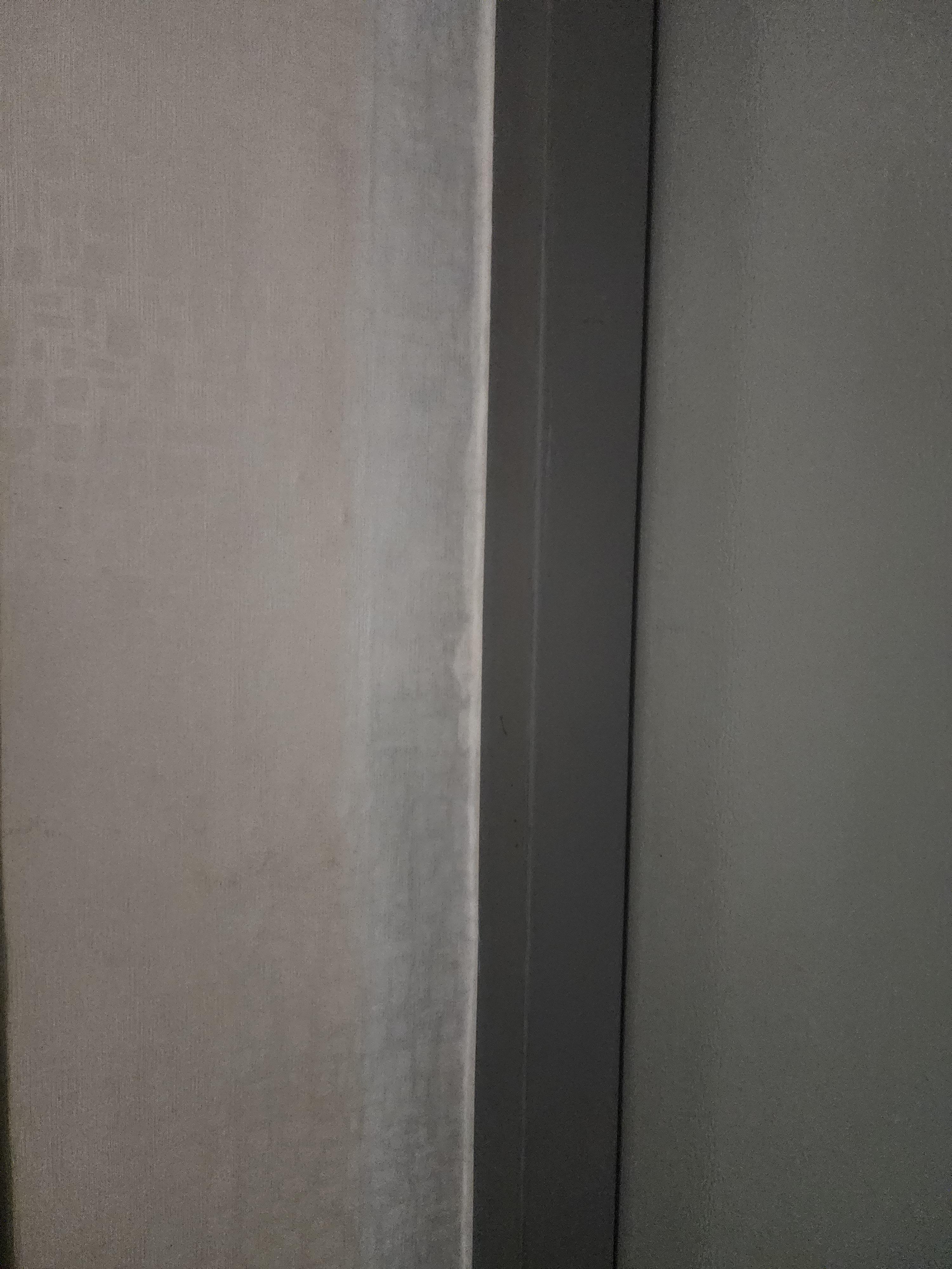 곰팡이 제거가 된 상태