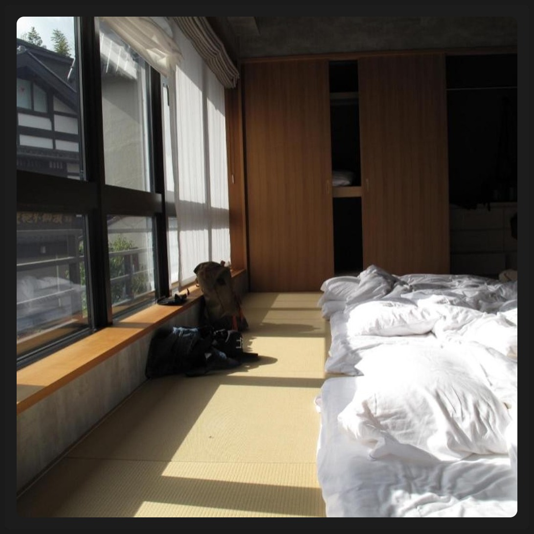 와쿠 나리타산몬젠 숙소 내부