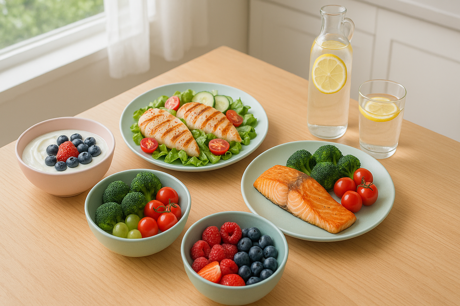 여름 다이어트 식단 이미지