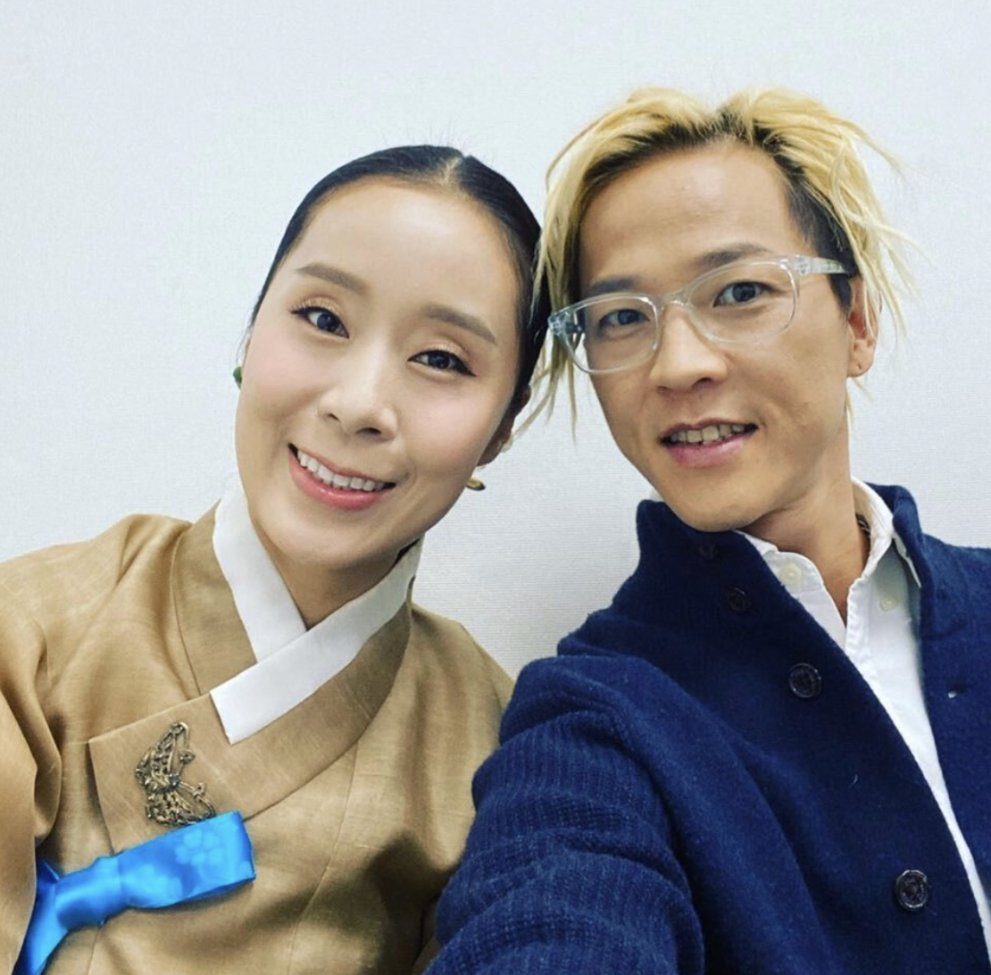 팝핀현준 박애리 셀카