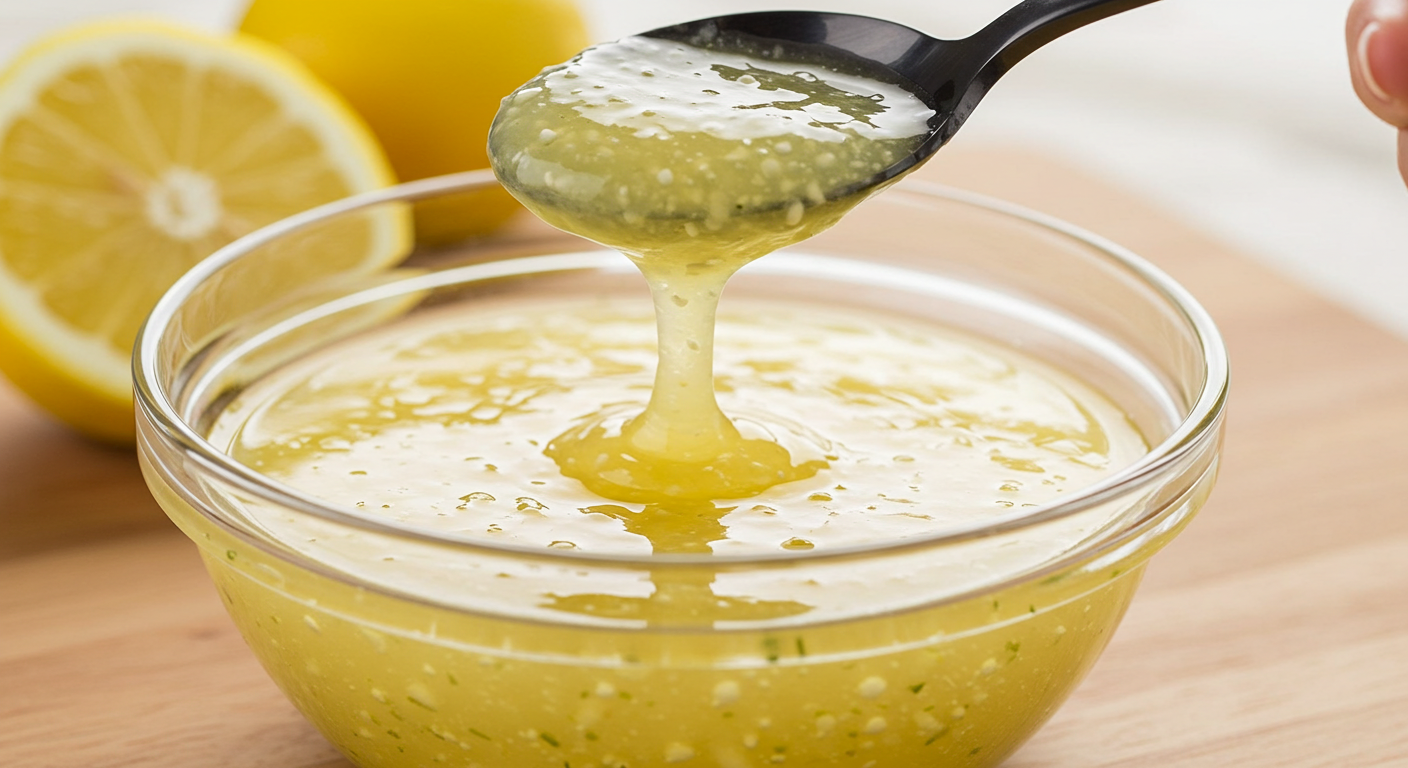 레몬 갈릭 드레싱