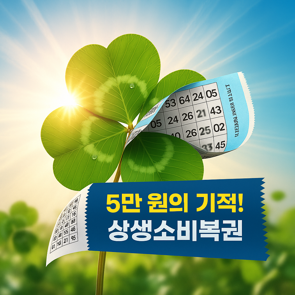 네잎클로바와 상생소비복권