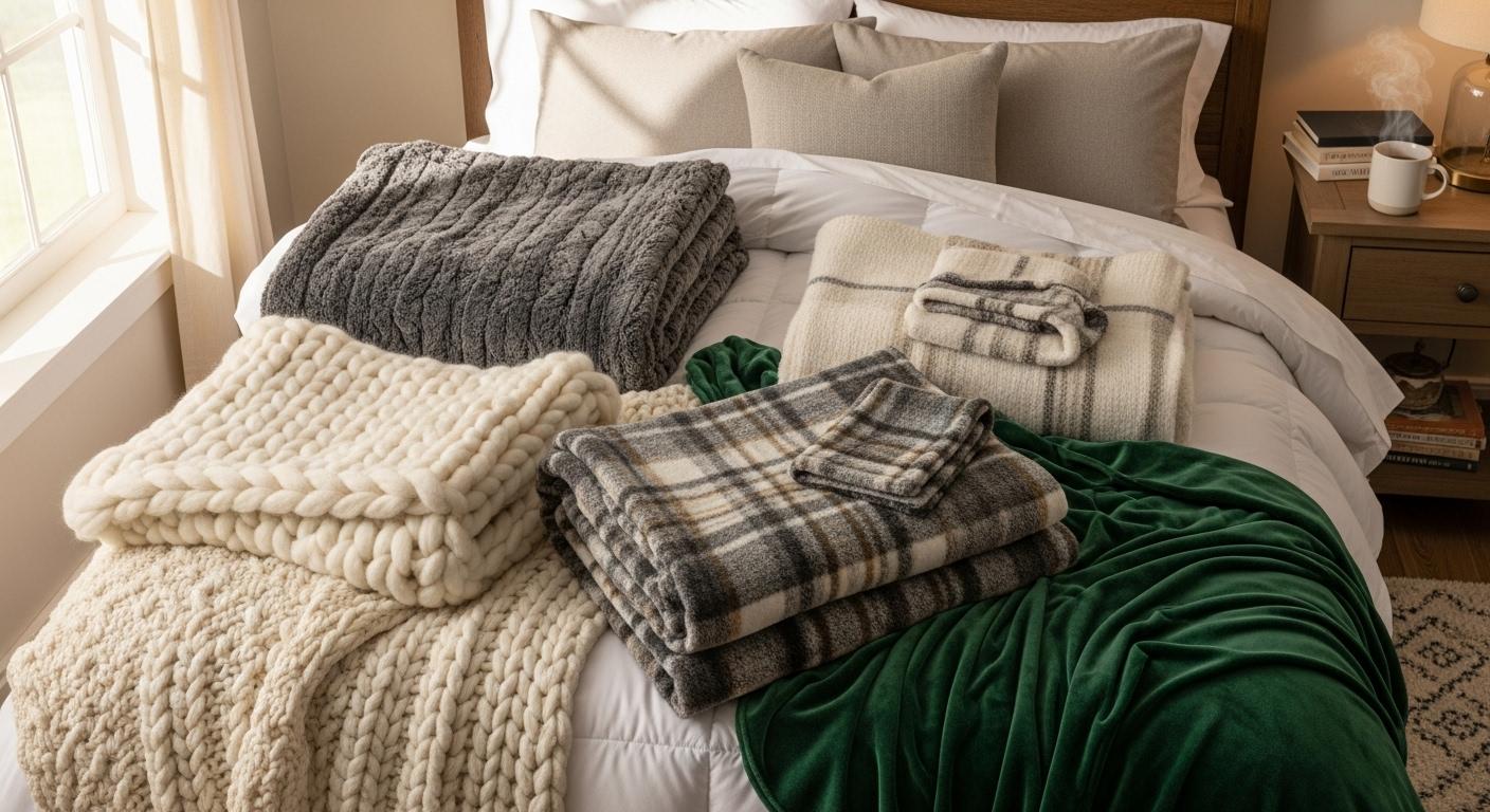 겨울 이불 비교