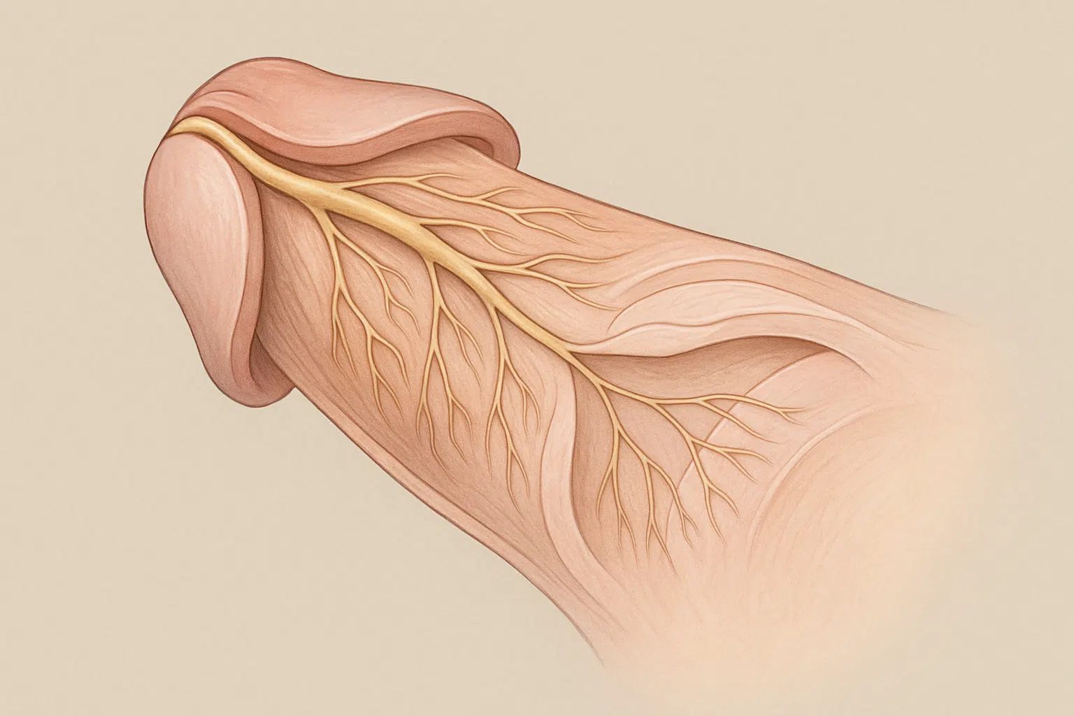 귀두 배부신경과 포피 감각 분포