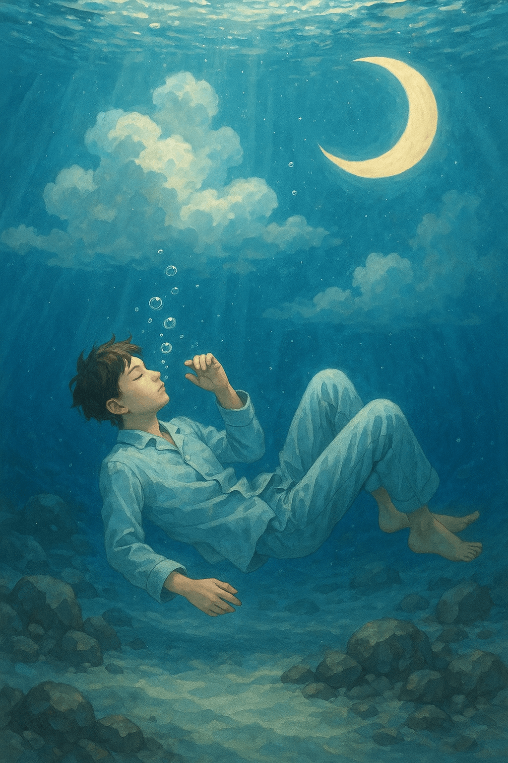 물속에 있는 꿈의 해몽