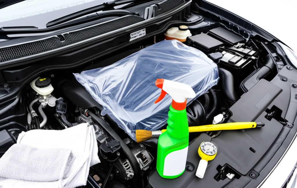 자동차 엔진룸 관리법: 자가 세척 방