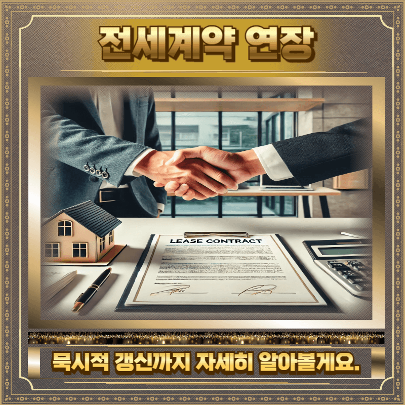 전세계약 연장과 묵시적 갱신