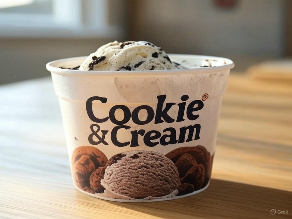 집에서 쿠키 앤 크림 아이스크림 만들기 ❘ 아이스크림 제조기 없이 가능!