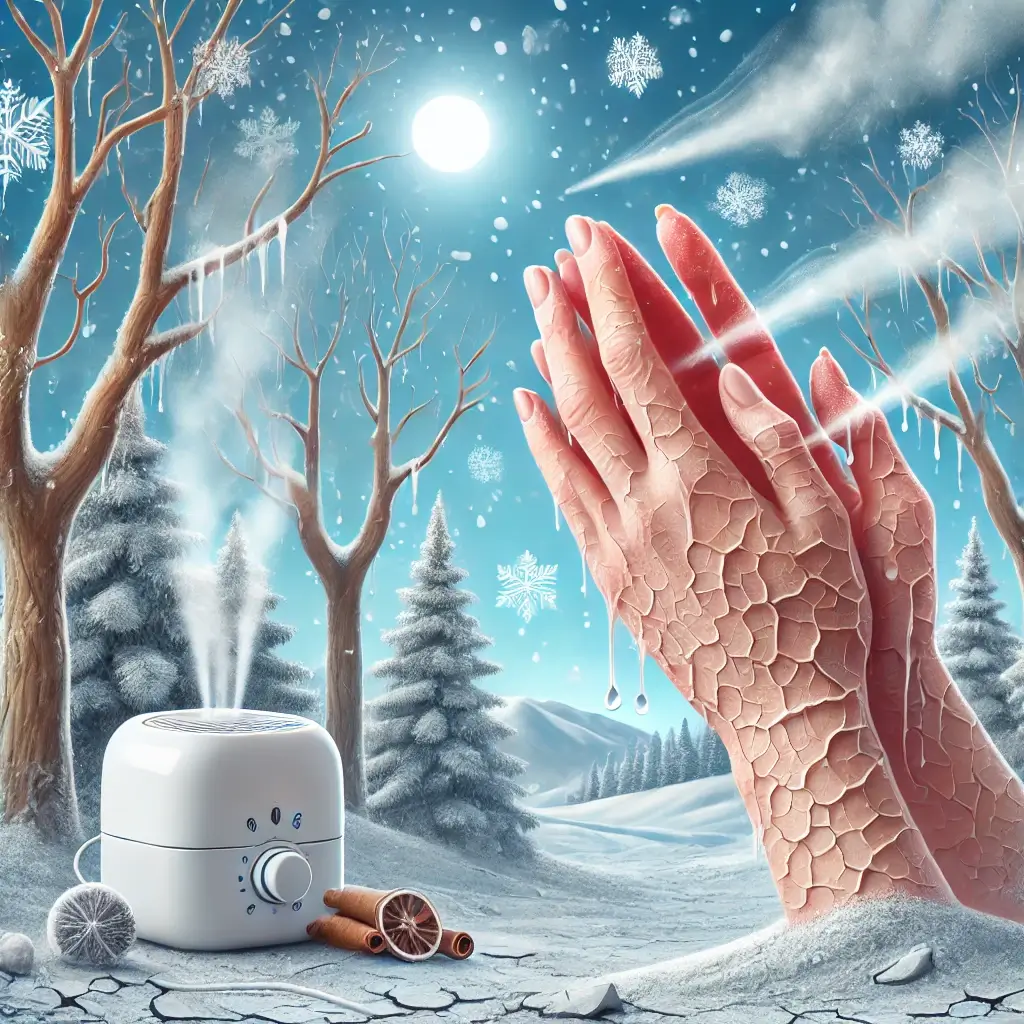 겨울철-건조한-공기를-표현한-모습