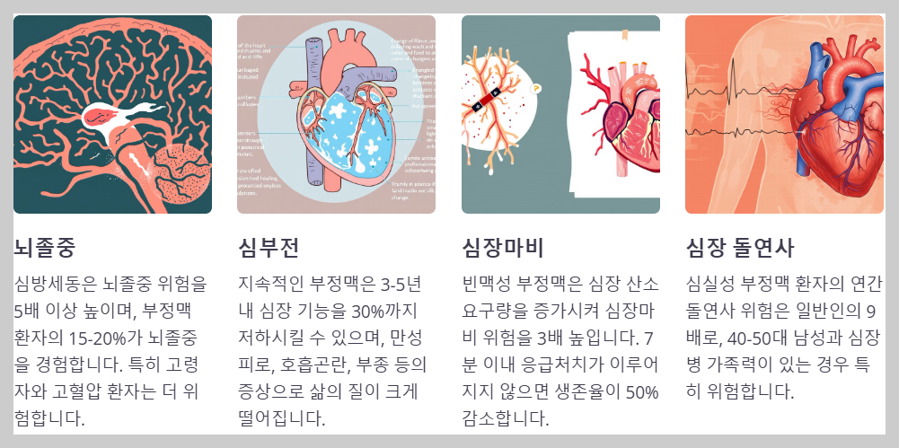 부정맥 방치하면 생기는 무서운 합병증
