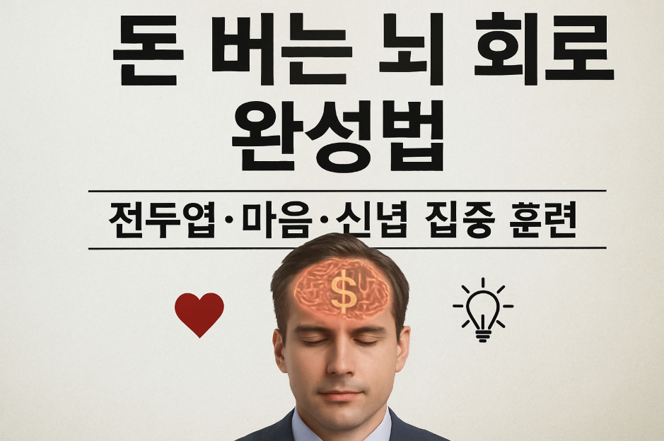 돈 버는 뇌 회로 완성법