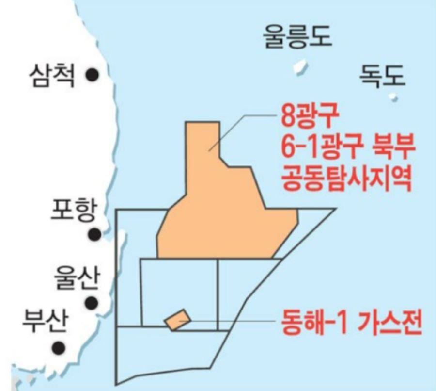 포항 앞바다의 유전