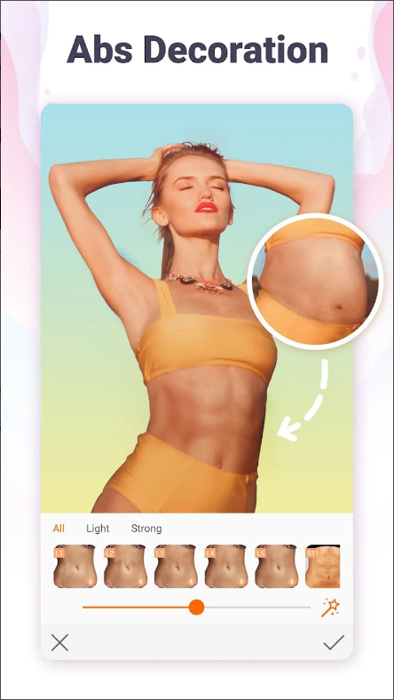 Hotune Body Editor - 페이스 인물사진