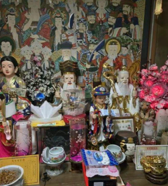 천왕옥보살 탱화