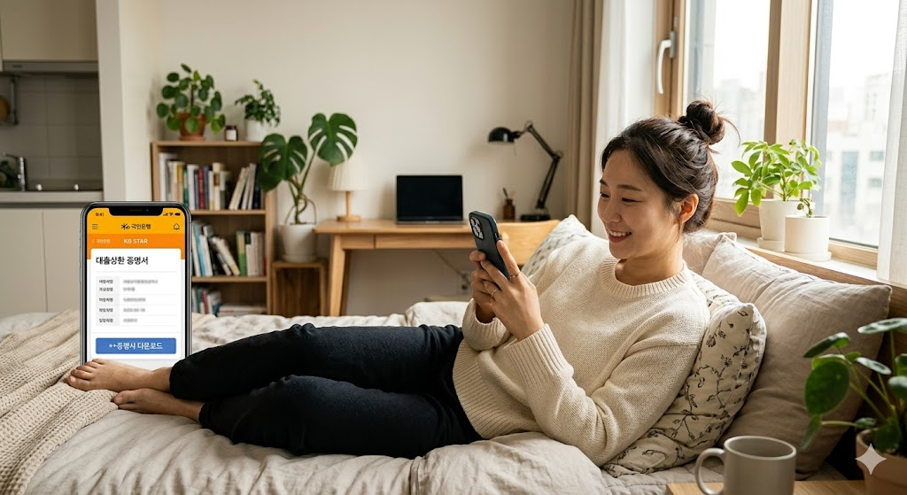 버팀목 전세대출 연말정산 서류 은행 앱으로 확인