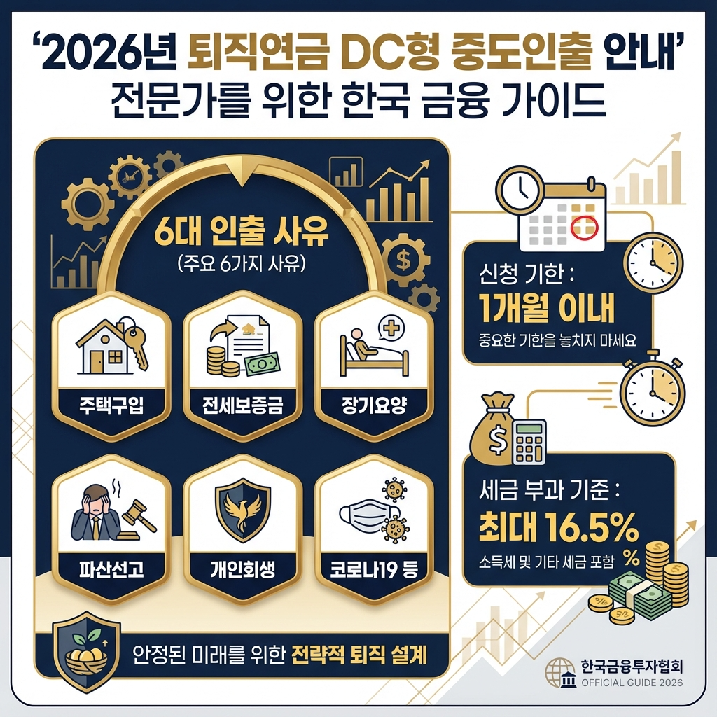 2026년 퇴직연금 DC형 중도인출 안내 썸네일