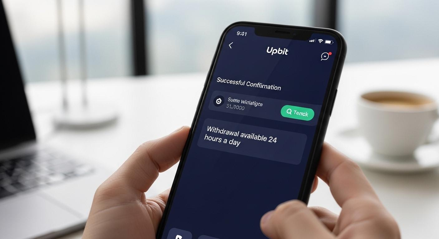 업비트 출금 24시간