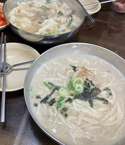 칼국수4천원
