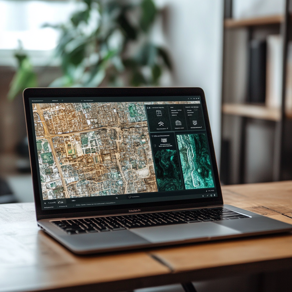 부동산 리츠와 조각 미술품 투자 플랫폼이 함께 보이는 노트북 화면